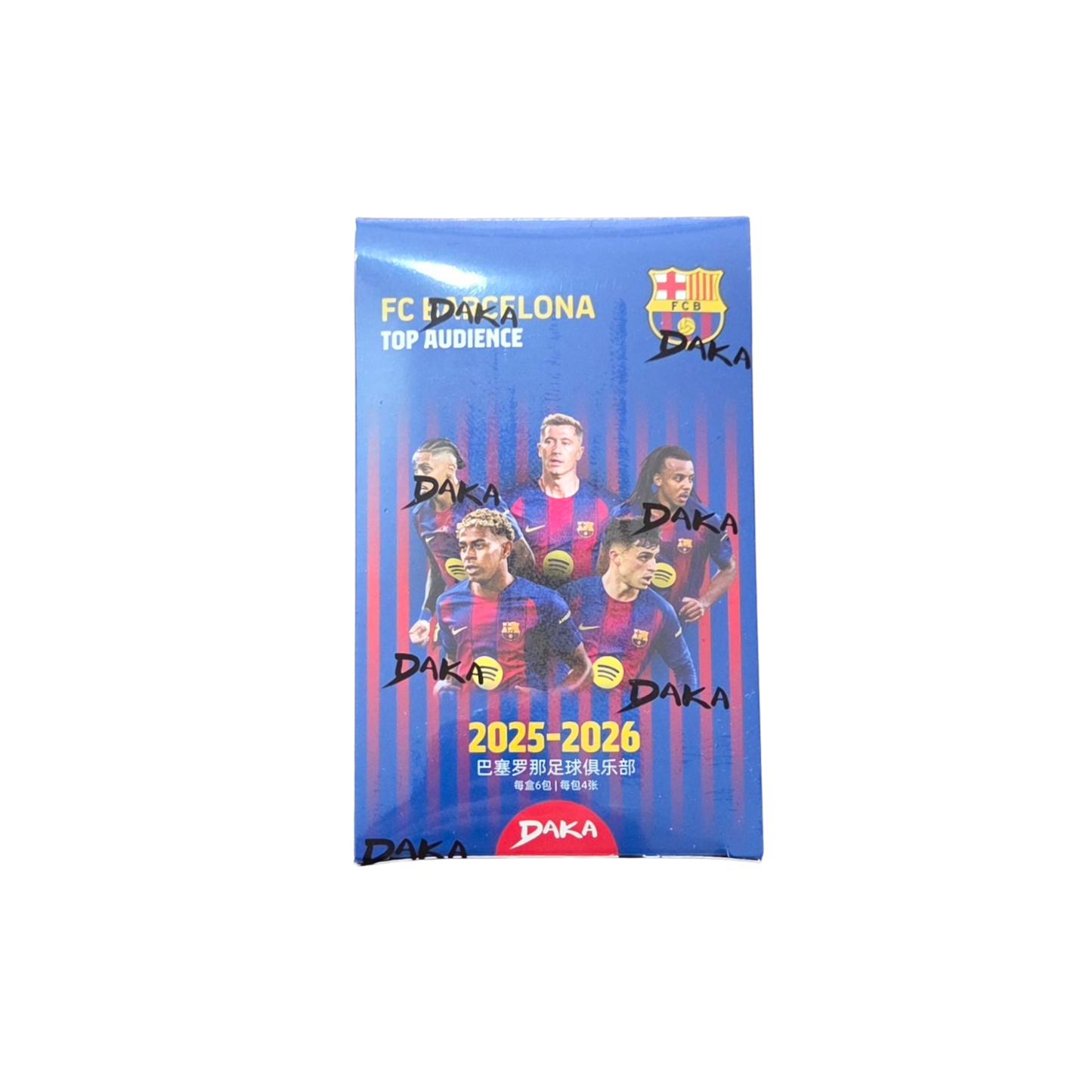 2025-26 Daka Top Audience Barcelona Hobby Box