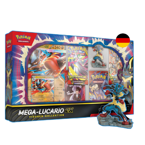 Pokemon - Mega Lucatio ex - Figuren Kollektion - Deutsch