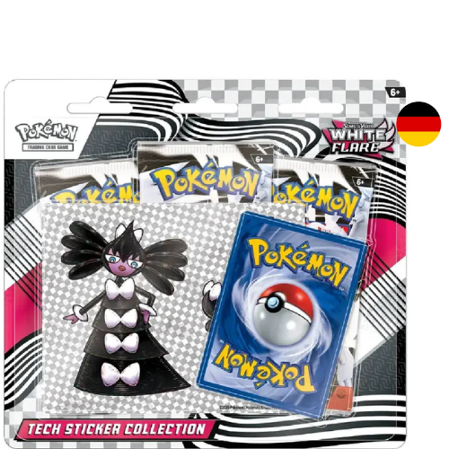Pokemon - Weiße Flammen: Morbitesse Tech Sticker Collection - [DE]