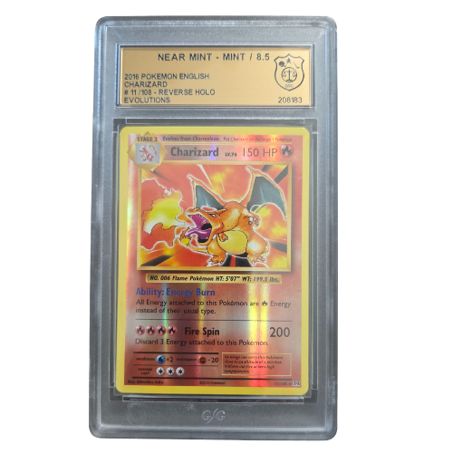 Pokemon - Charizard Lv. 76 Reverse Holo - GSG 8,5