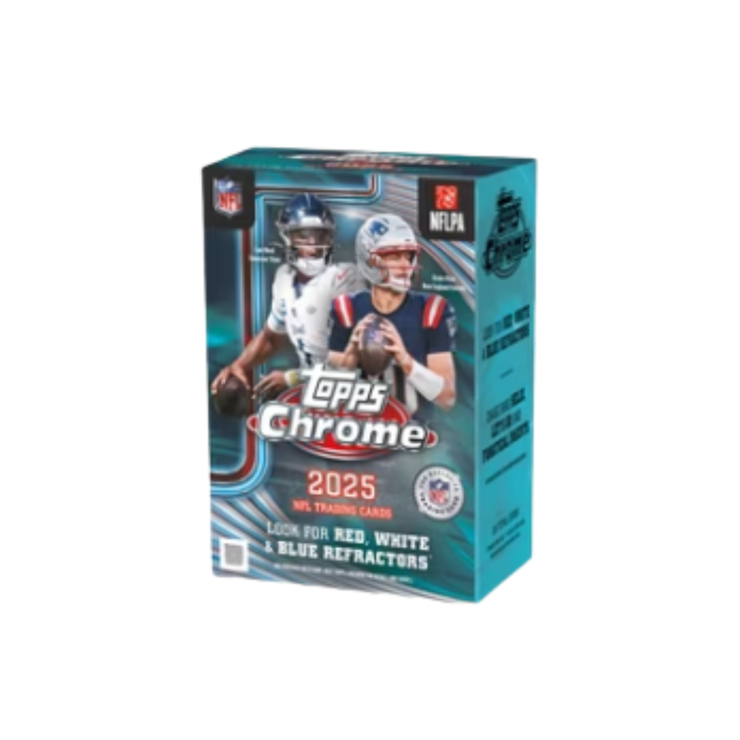 2025 Topps NFL Chrome Football Value Box