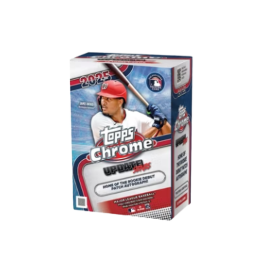 2025 Topps Chrome Updates MLB Baseball Value Box
