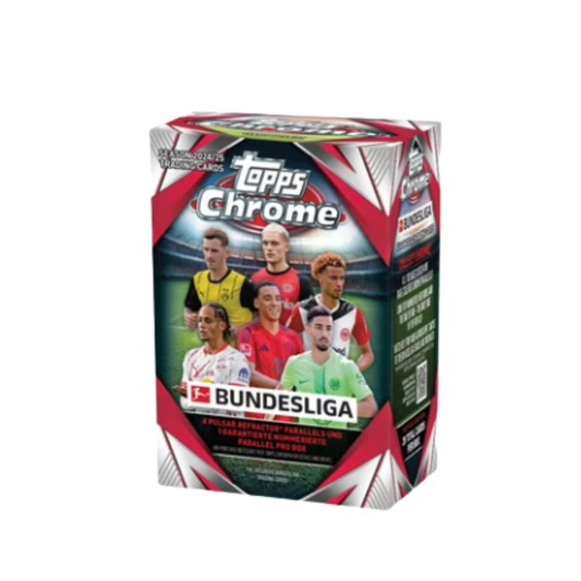 2024-25 Topps Chrome Bundesliga Soccer Value Box