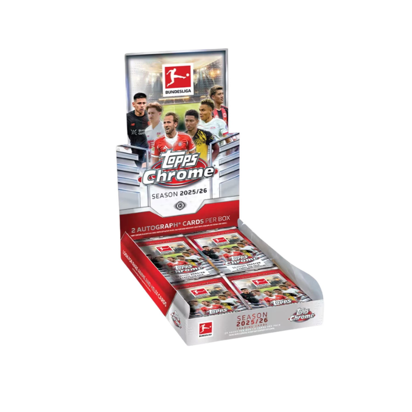 2025-26 Topps Bundesliga Chrome Hobby Box