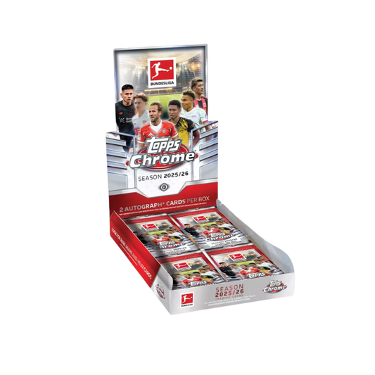 2025-26 Topps Bundesliga Chrome Hobby Box