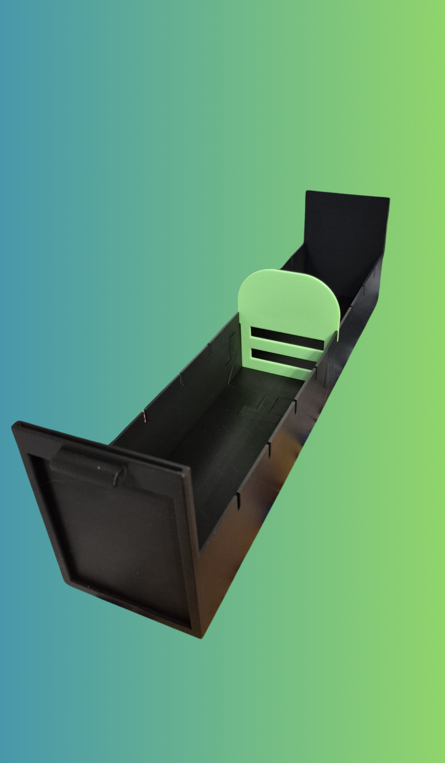 3D gedruckte Sammelkartenaufbewahrung - Kallax Regal