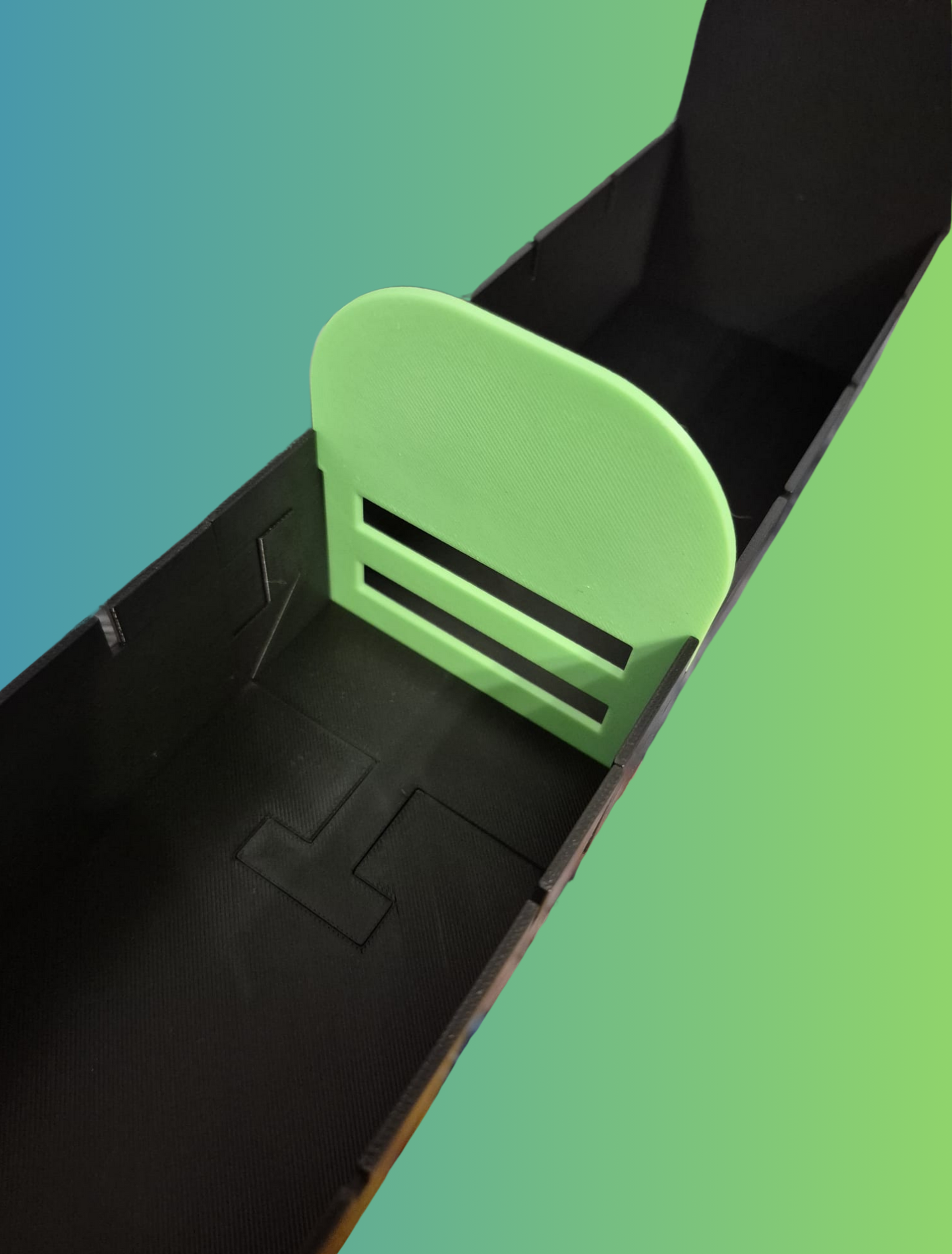 3D gedruckte Sammelkartenaufbewahrung - Kallax Regal