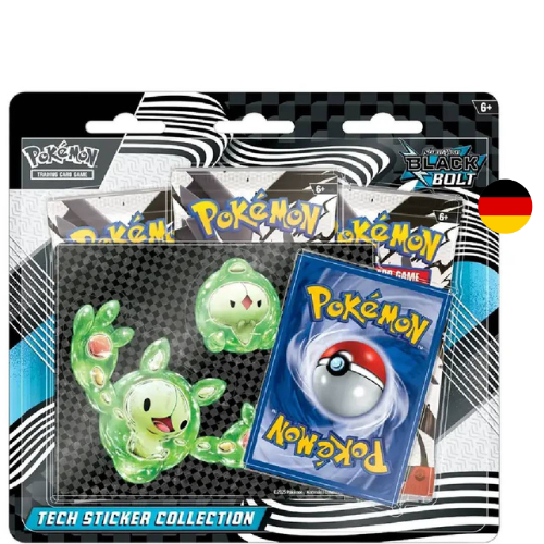Pokemon - Schwarze Blitze: Zytomega Tech Sticker Collection - [DE]