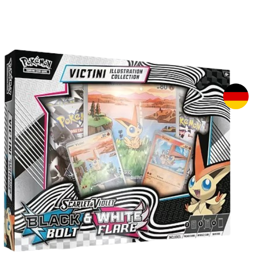 Pokemon - Schwarze Blitze & Weiße Flammen: Unoca Victini Illustration Collection - [DE]