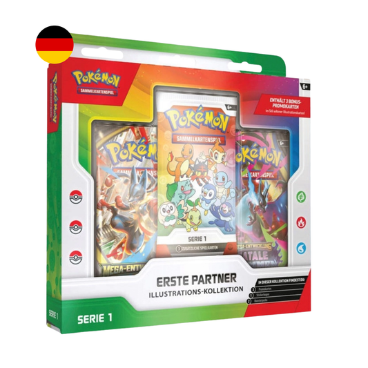 Pokemon - Illustration-Kollektion - Erste Partner Serie 1