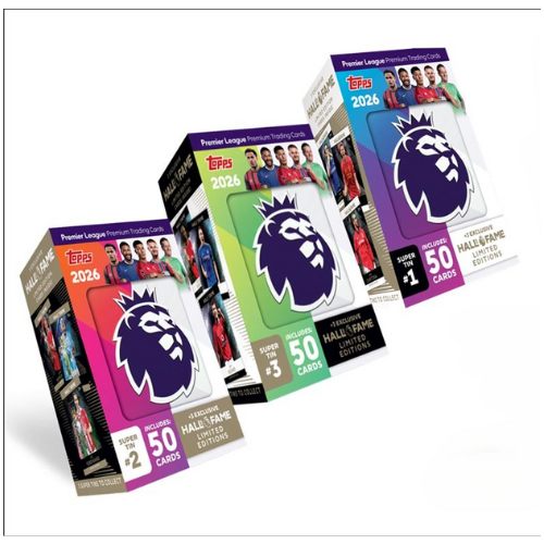 Topps Premier League Traiding Cards 2025-26 - Super Tin