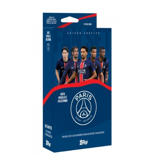 Topps 2024-25 Paris Saint-Germain Fan Set
