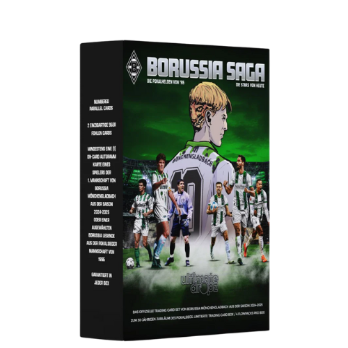 Ultimate Dropz 2024-25 Borussia Mönchengladbach Saga - Hobby Box