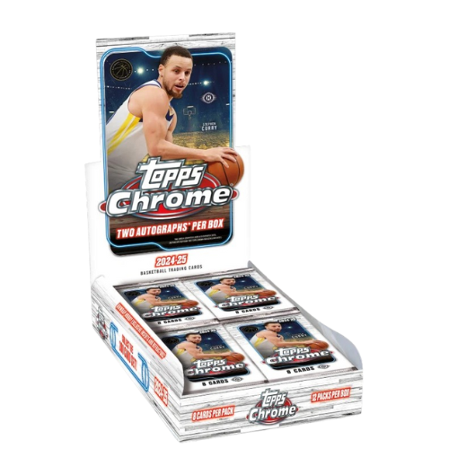 Topps 2024-25  Chrome Basketball - NBA Hobby Box