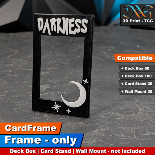 Darkness Frame – CardFrame Series – [wihtout Deck Box, Card Stand, Wall Mount]