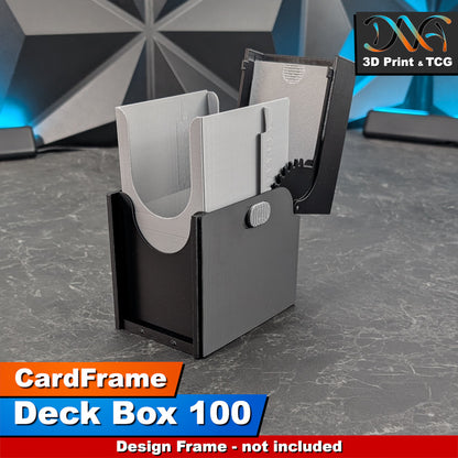 Deck Box 100 – CardFrame Series – [wihtout Front Panel Design]