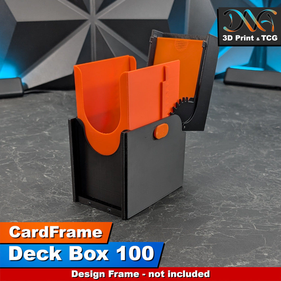 Deck Box 100 – CardFrame Series – [wihtout Front Panel Design]