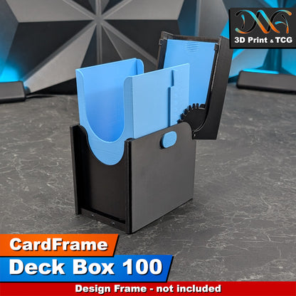 Deck Box 100 – CardFrame Series – [wihtout Front Panel Design]