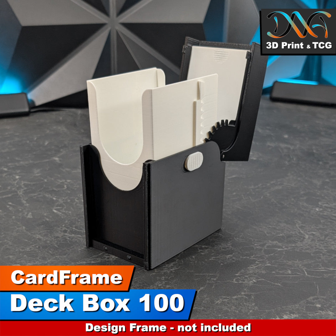 Deck Box 100 – CardFrame Series – [wihtout Front Panel Design]
