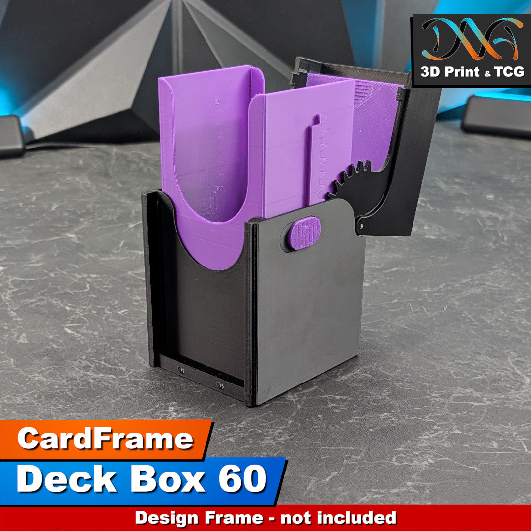 Deck Box 60 – CardFrame Series – [wihtout Frame Design]