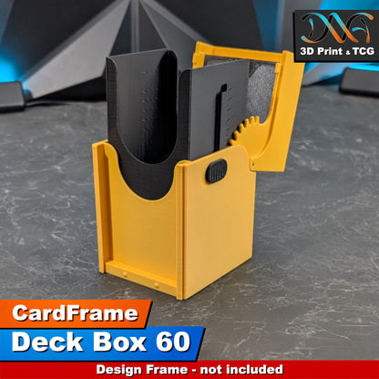 Deck Box 60 – CardFrame Series – [wihtout Frame Design]