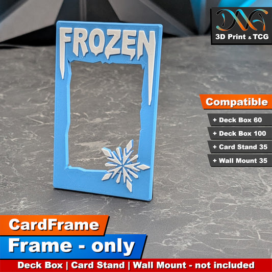 Frozen Frame – CardFrame Series – [wihtout Deck Box, Card Stand, Wall Mount]