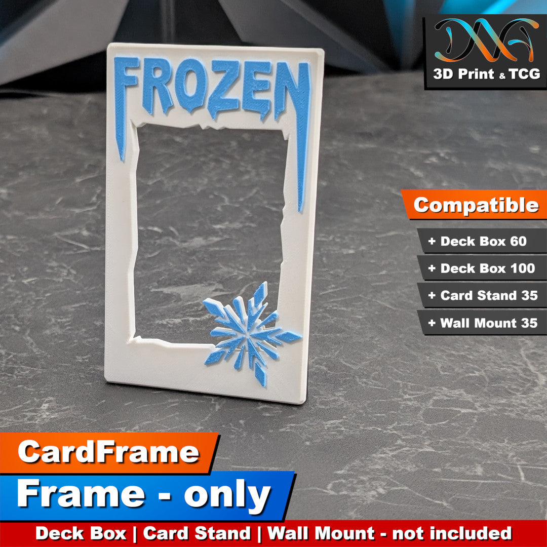 Frozen Frame – CardFrame Series – [wihtout Deck Box, Card Stand, Wall Mount]