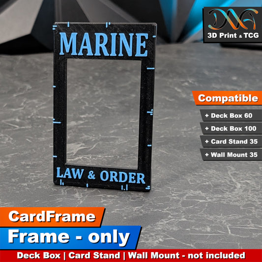 Marine Frame  – CardFrame Series – [wihtout Deck Box, Card Stand, Wall Mount]