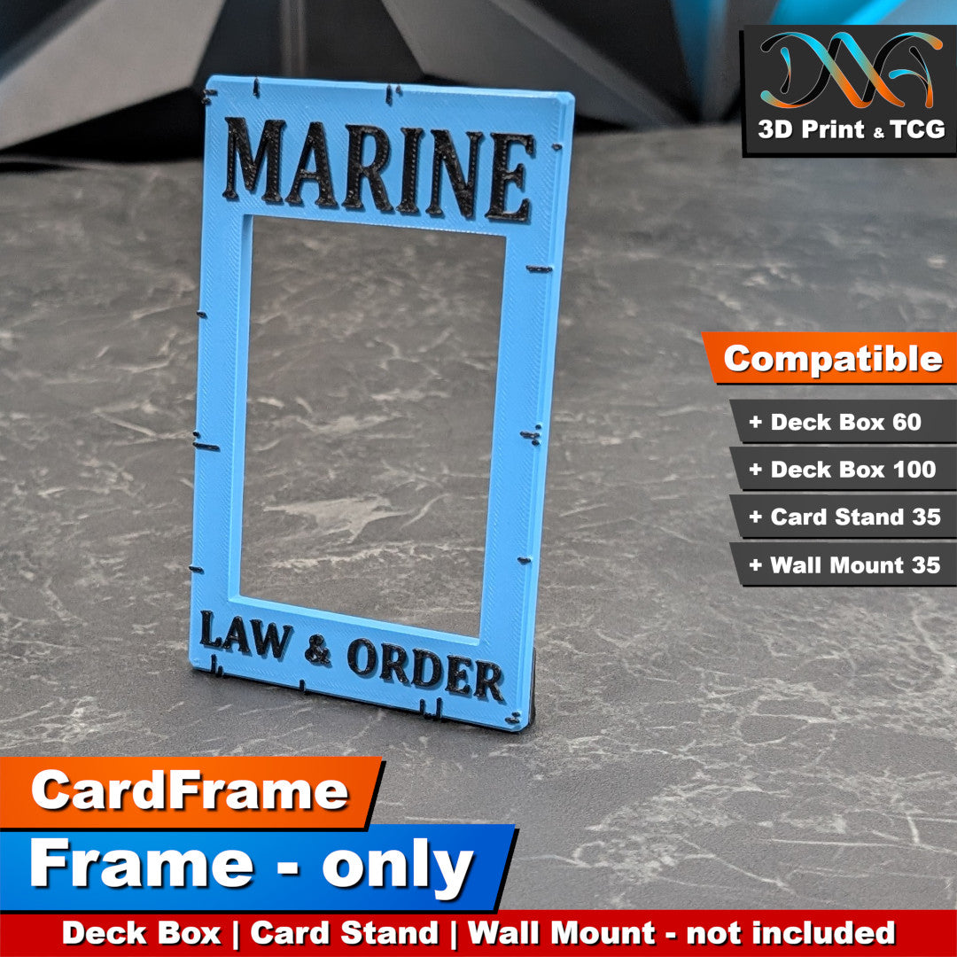 Marine Frame  – CardFrame Series – [wihtout Deck Box, Card Stand, Wall Mount]