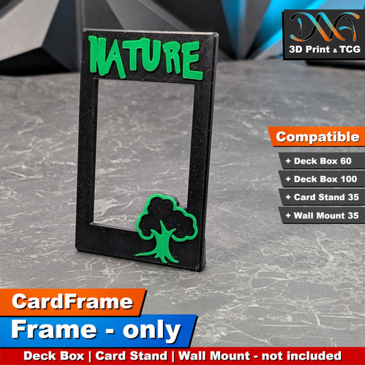 Nature Frame – CardFrame Series – [wihtout Deck Box, Card Stand, Wall Mount]