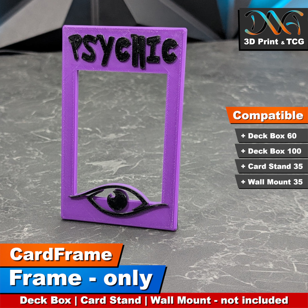 Psychic Frame – CardFrame Series – [wihtout Deck Box, Card Stand, Wall Mount]