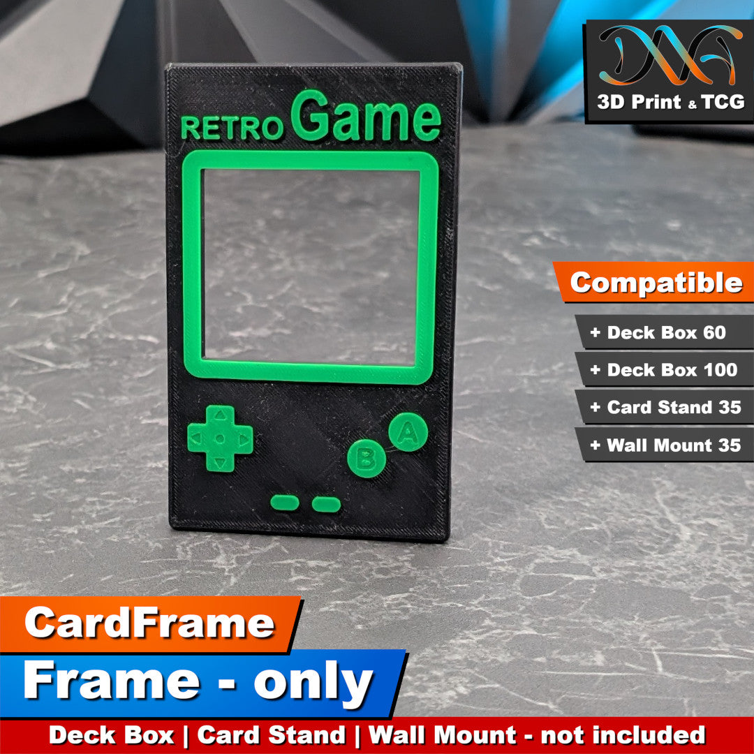 Retro Game Frame – CardFrame Series – [wihtout Deck Box, Card Stand, Wall Mount]