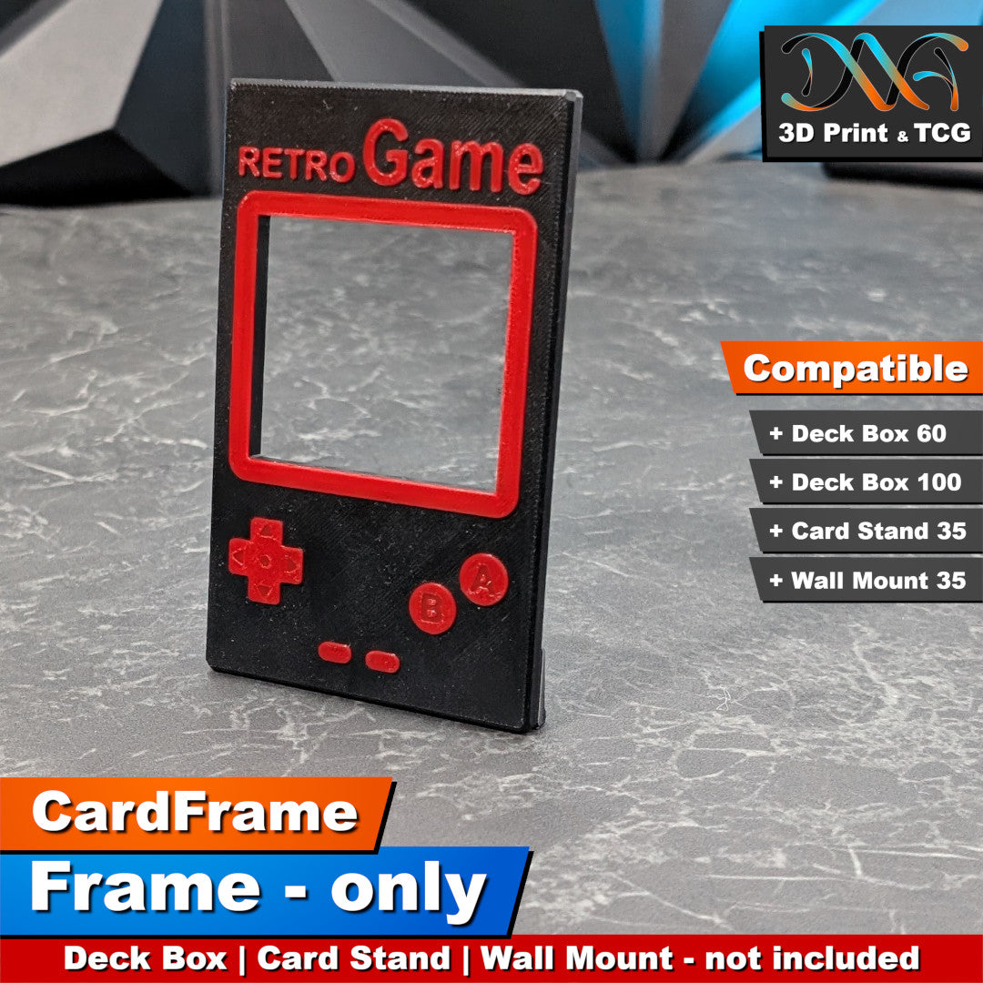 Retro Game Frame – CardFrame Series – [wihtout Deck Box, Card Stand, Wall Mount]