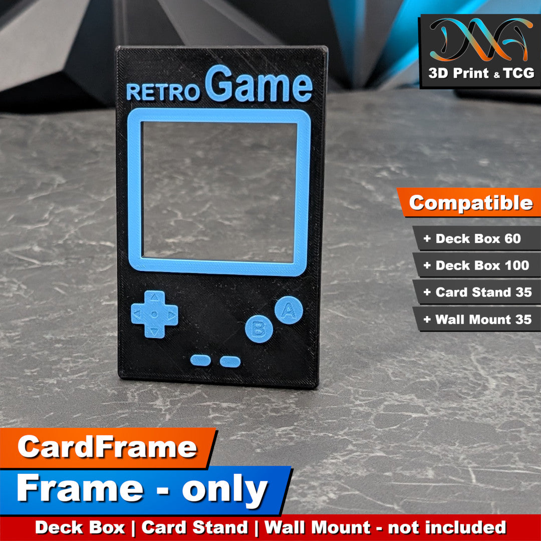 Retro Game Frame – CardFrame Series – [wihtout Deck Box, Card Stand, Wall Mount]