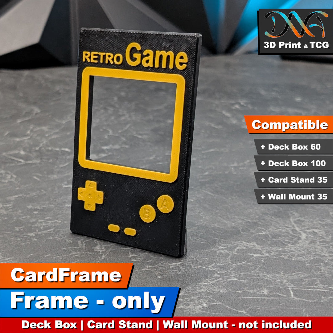 Retro Game Frame – CardFrame Series – [wihtout Deck Box, Card Stand, Wall Mount]