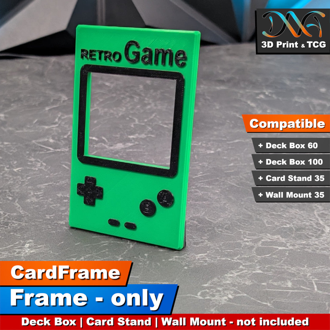 Retro Game Frame – CardFrame Series – [wihtout Deck Box, Card Stand, Wall Mount]