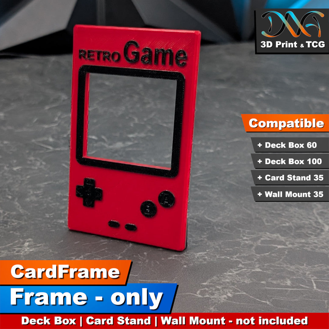 Retro Game Frame – CardFrame Series – [wihtout Deck Box, Card Stand, Wall Mount]