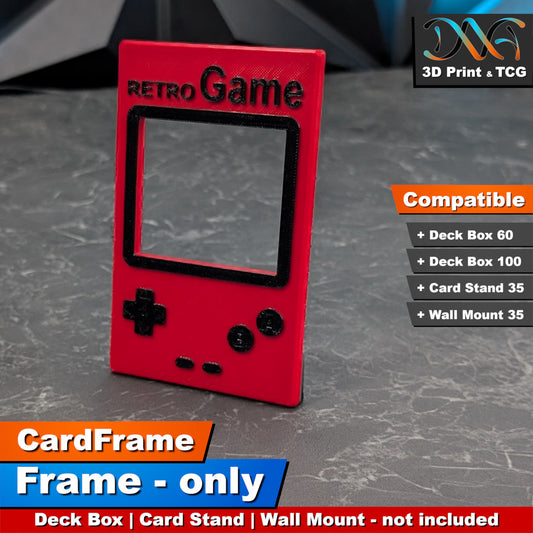 Retro Game Frame – CardFrame Series – [wihtout Deck Box, Card Stand, Wall Mount]