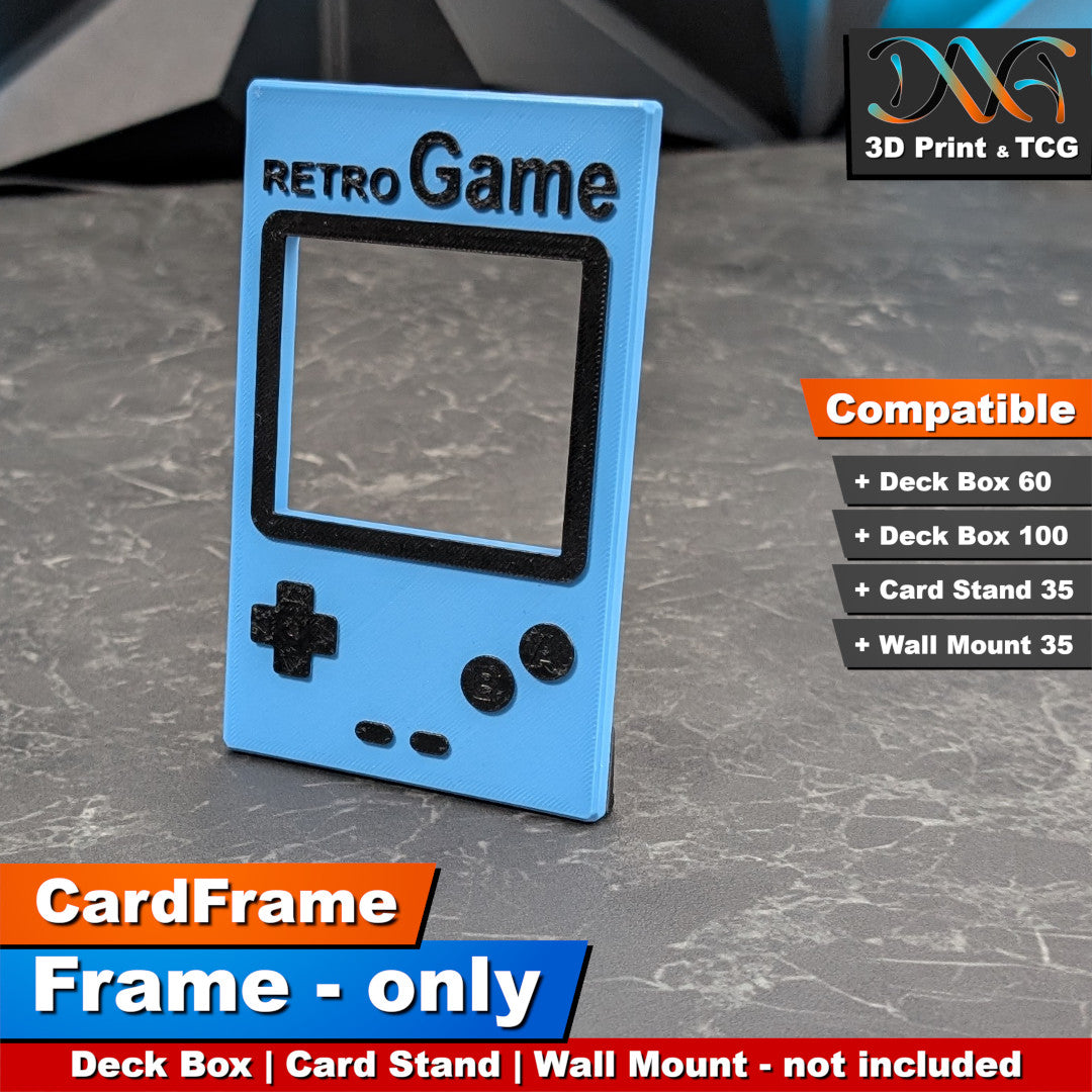 Retro Game Frame – CardFrame Series – [wihtout Deck Box, Card Stand, Wall Mount]