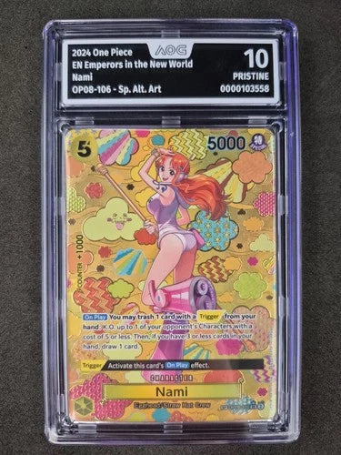 One Piece, Nami OP08-106 SP, AOG 10