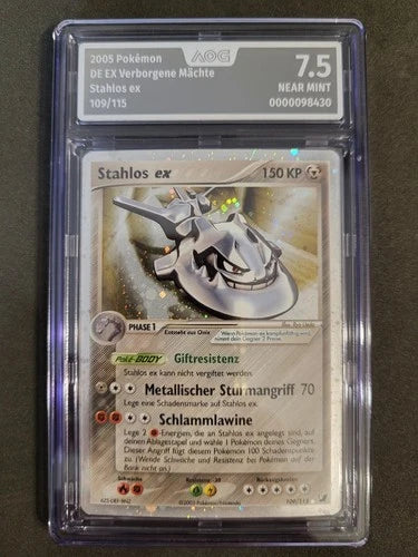 Pokemon, Stahlos Ex, AOG 7,5