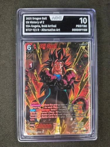 Dragon Ball, SS4 Gogeta BT27-123, AOG 10