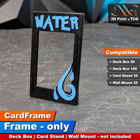 Water Frame – CardFrame Series – [wihtout Deck Box, Card Stand, Wall Mount]