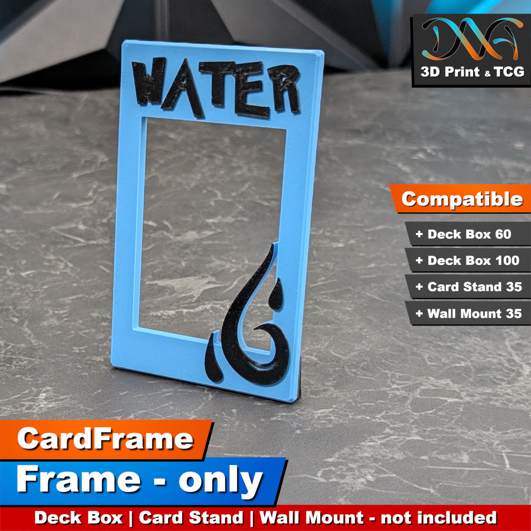 Water Frame – CardFrame Series – [wihtout Deck Box, Card Stand, Wall Mount]